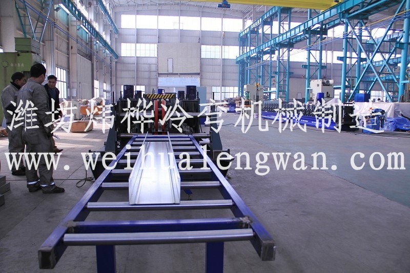 全自動(dòng)電纜橋架流水線
